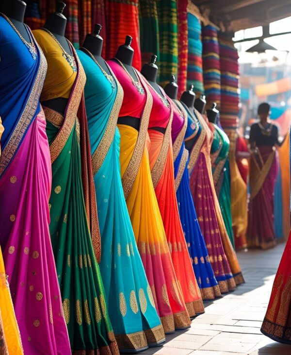 Stitched Saree